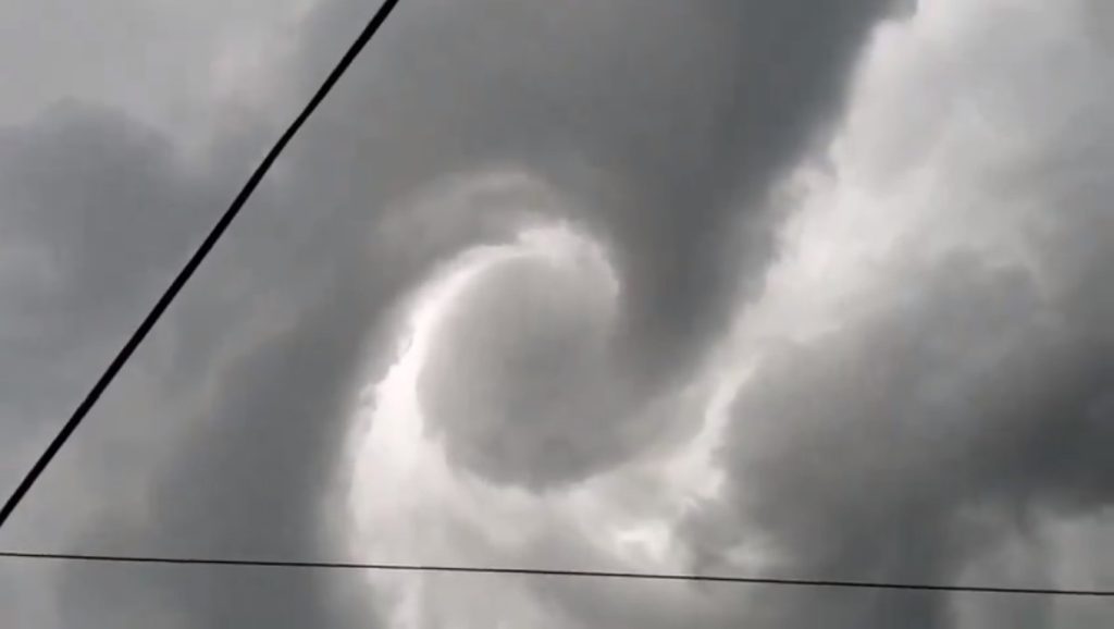¡Desmentido! Video viral de extraños movimientos en las nubes de Ocotepeque no es reciente