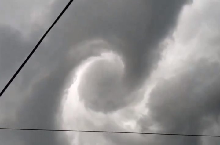 ¡Desmentido! Video viral de extraños movimientos en las nubes de Ocotepeque no es reciente